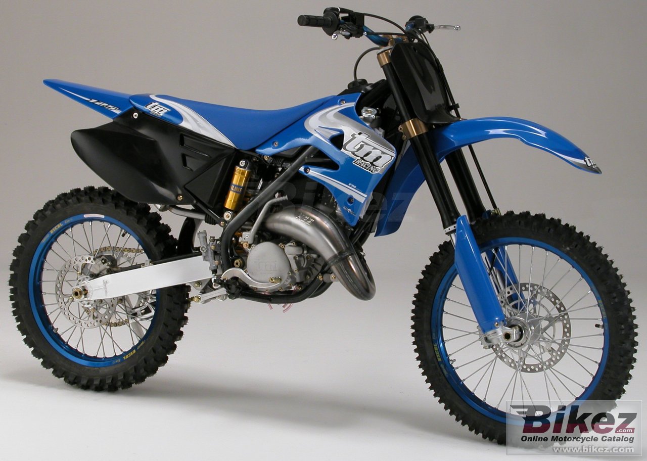 Big TM racing mx 125 picture and wallpaper from Bikez.com